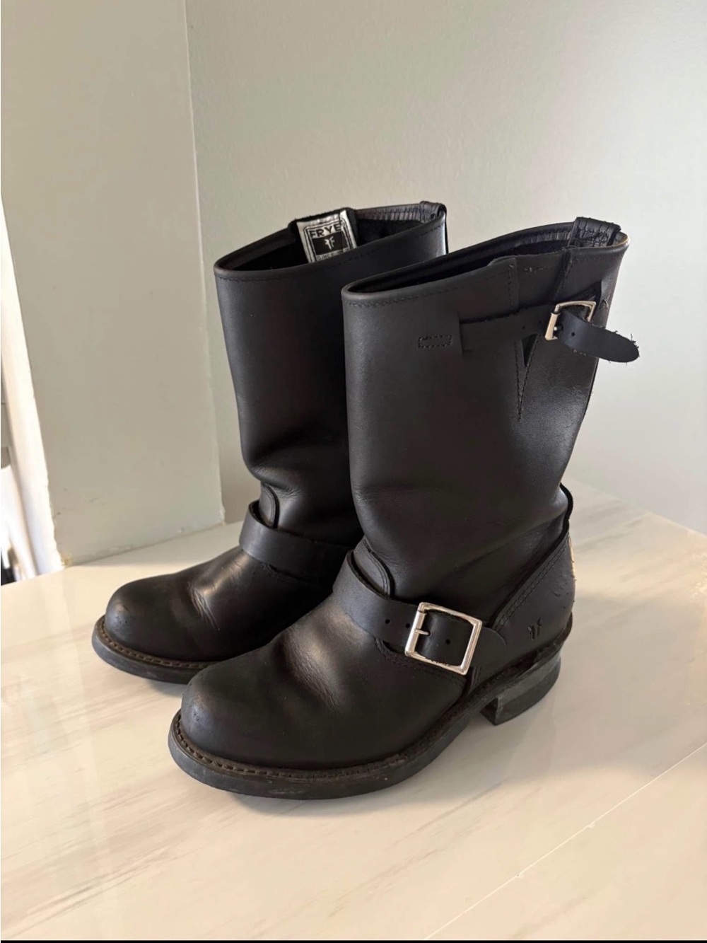 Frye Oil Resistent Engineer Boots - Size 6M Womens